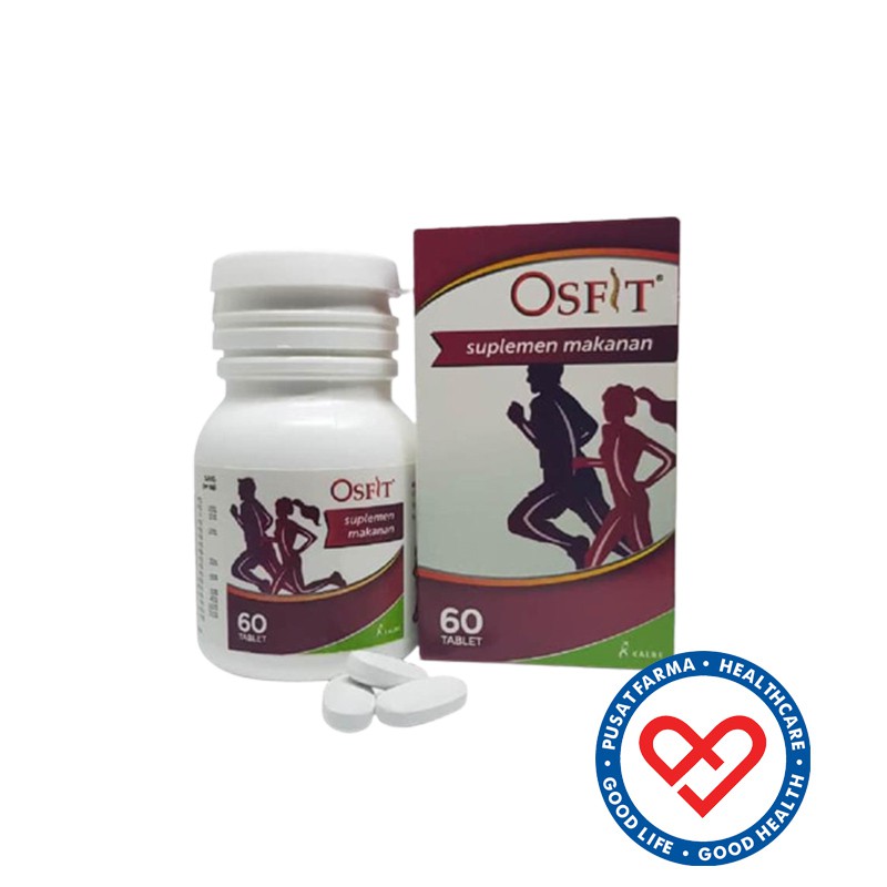 Kalbe Osfit 60Tablet Suplemen Kesehatan Tulang Cegah Osteoporosis