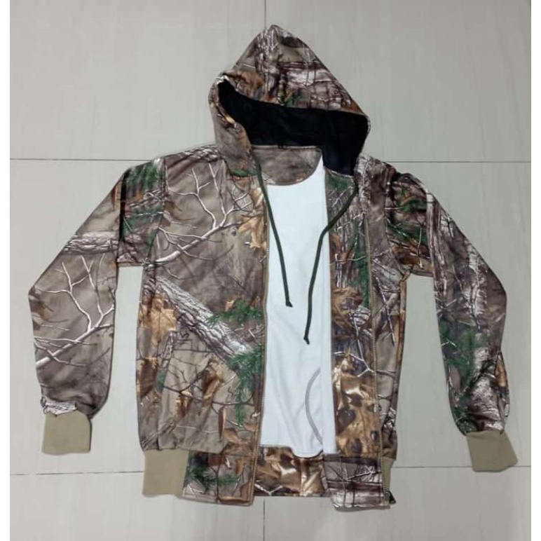 Jaket camo berburu realtree extra