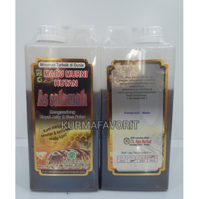 

MADU MURNI HUTAN AS SALAMAH 1KG