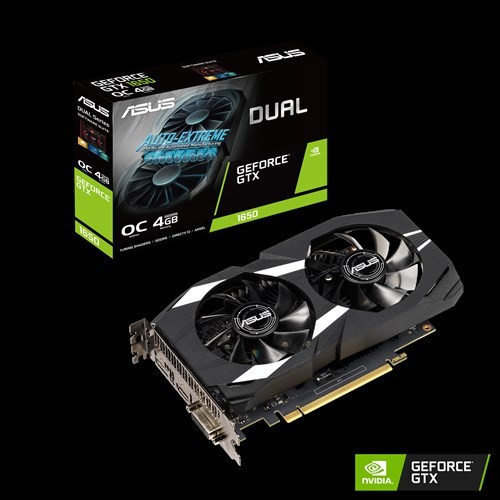 VGA Asus GeForce GTX 1650 4GB DDR5 - Dual OC