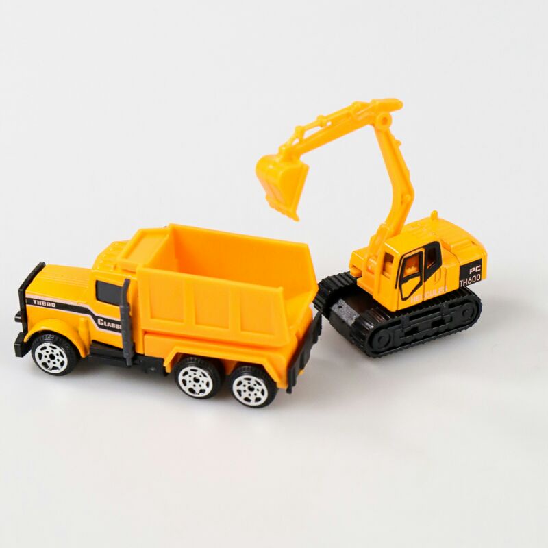 Mainan Mobil-Mobilan Truk Construction Diecast 6 Pcs Th735