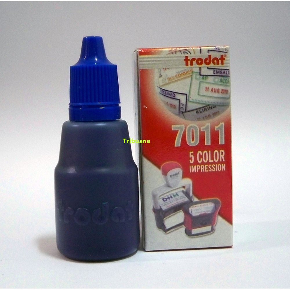 

Tinta Trodat 7011 Warna Hitam 5 Colour / Tinta Numerator Trodat Tinta Nomor Trodat