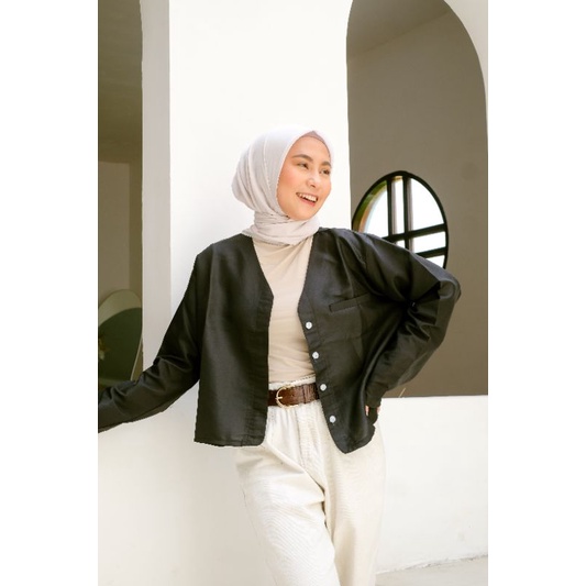 Emikoawa - Kamala Blazer / Baju Luaran / Blazer Crop Wanita