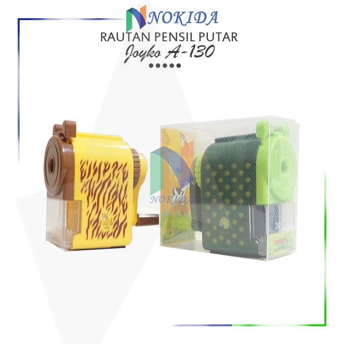 

Nokida Rautan Pensil Putar Joyko A-130/1 pcs / Serutan / Penserut / Penyerut / Pengserut / Kerokan