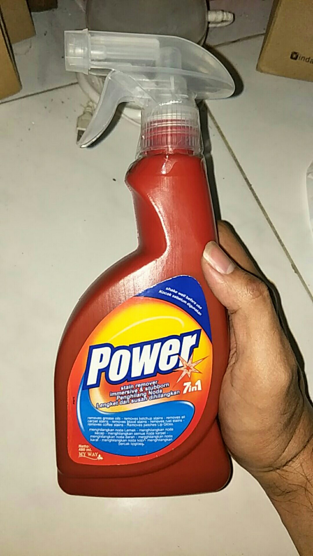 Pembersih Noda Serbaguna Kain/tas/sepatu Power Red My Way