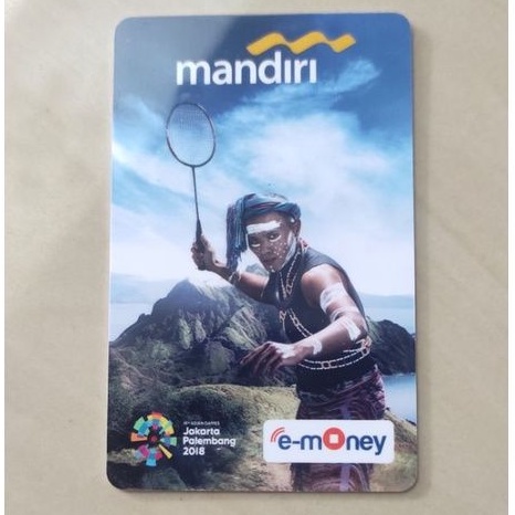 Mandiri e-Money eTOLL Rare Edition - Badminton - AG 2018