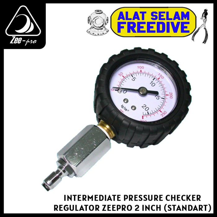 1St Stage Regulator Intermediate Pressure Checker Diving Zeepro 2 Inch