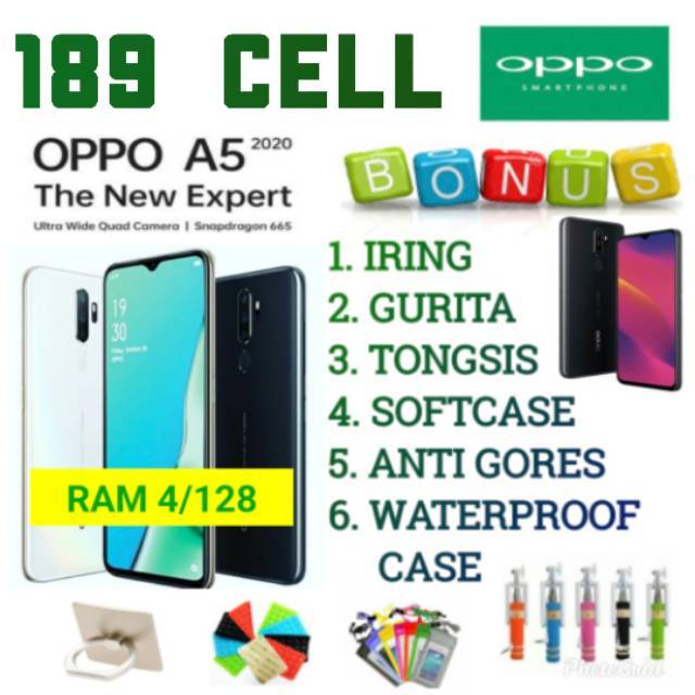 OPPO A5 2020 | F11 RAM 4/128 GARANSI RESMI OPPO INDONESIA