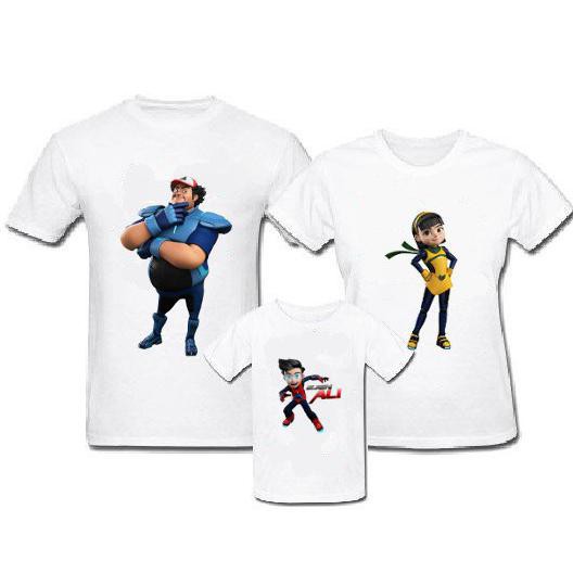 KAOS EJEN ALI 06 INFO MEMBER ENJEN ALI FRIENDS - TSHIRT EJEN ALI AGENT ALI - KAOS KARTUN ANAK