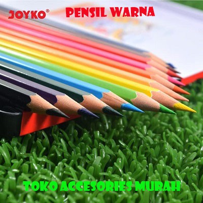 

SET PENSIL WARNA 12PCS JOYKO-PENCIL WARNA PANJANG-PINSIL WARNA JOYKO