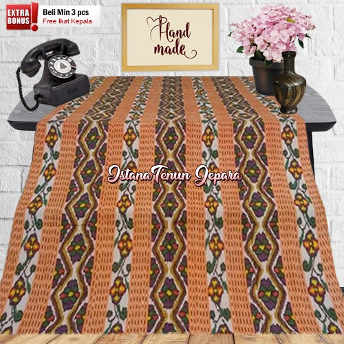 Kain Tenun Blanket Batik Gold troso