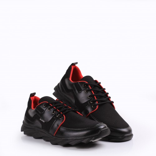 Sepatu Safety Motor Turing Spatu Sapety Pria Sapatu Sefety Laki Laki Sepatoe Kerja Ujung Besi Hitam-Sneakers Pria Beerus