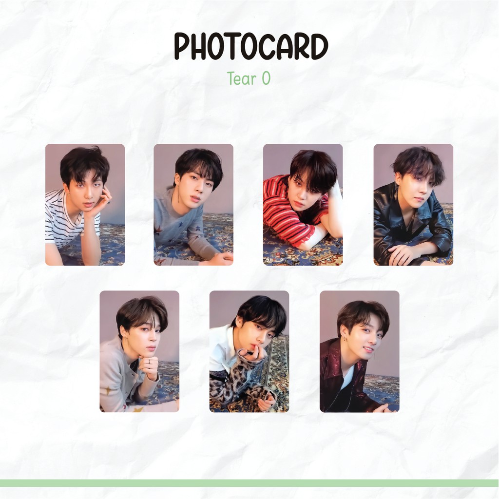 [UNOFFICIAL] Photocard BTS Tear O