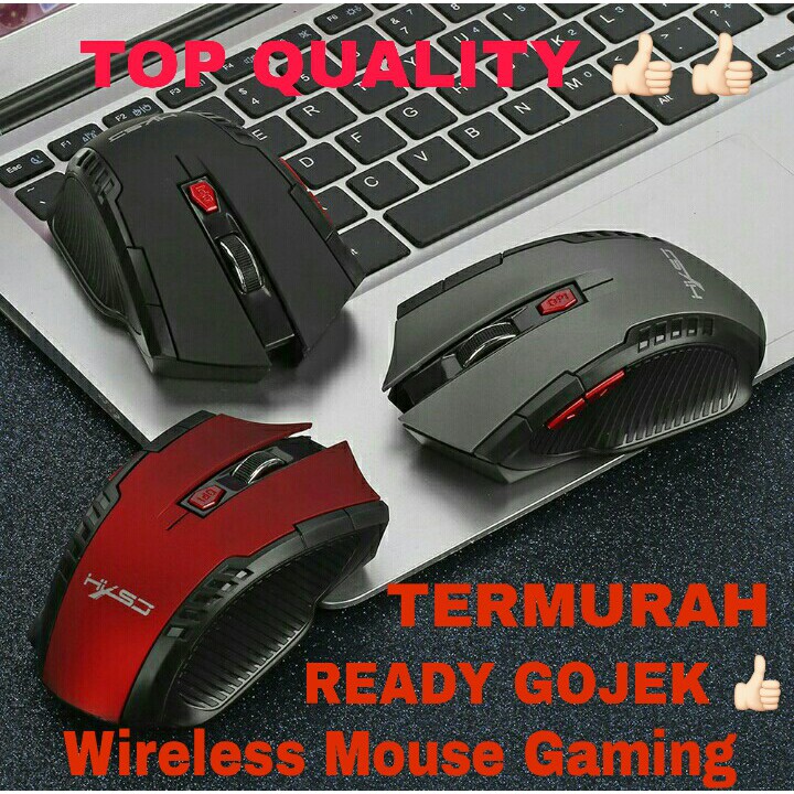 MOUSE WIRELESS GAMING (TERMURAHH) BEST SELLER