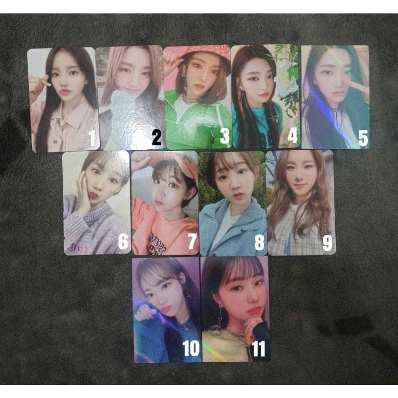 [READY STOCK] weeekly pc benefit makestar part. 2 3 we play photocard album yglobalmusic yglobal