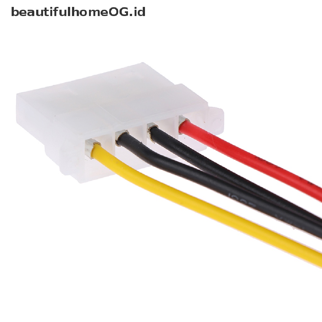 Kabel Adapter Splitter Power Supply 4 Pin Ide 1-to-3 Molex Ide