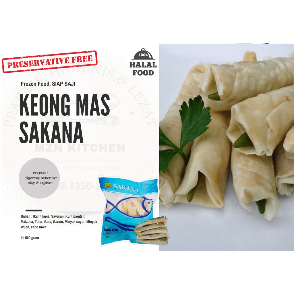 

SAKANA Keong Mas Makanan beku Frozen Sakana Frozen Food Murah Halal Tanpa Pengawet