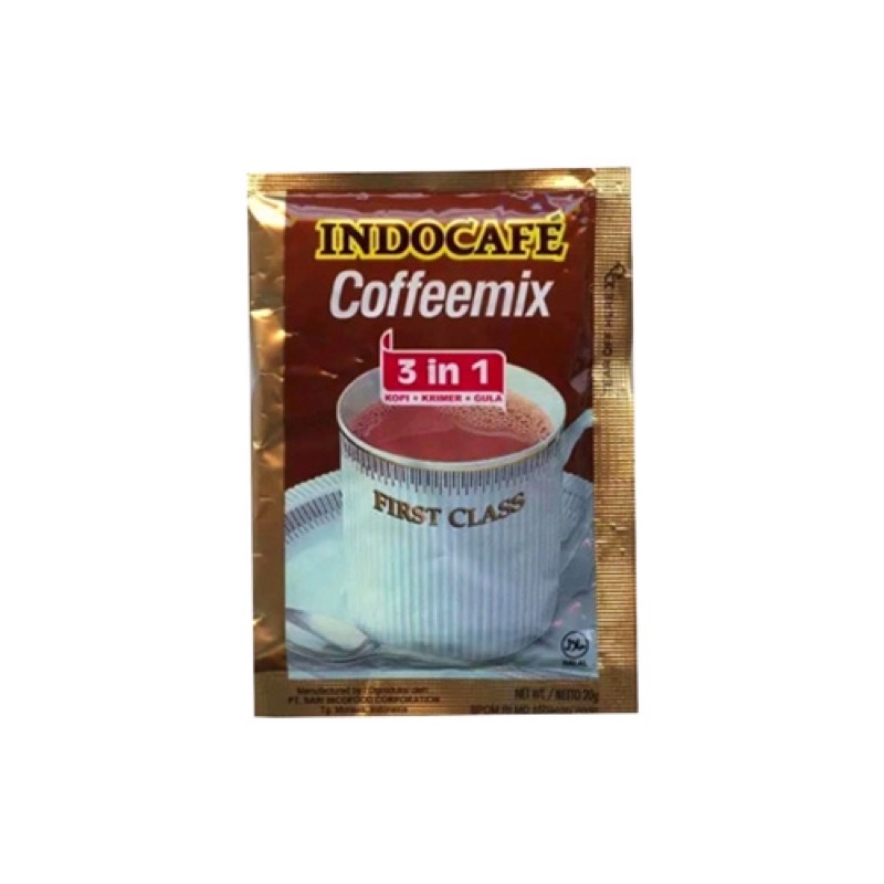 

Kopi indocafe coffeemix 3 in 1 Saset