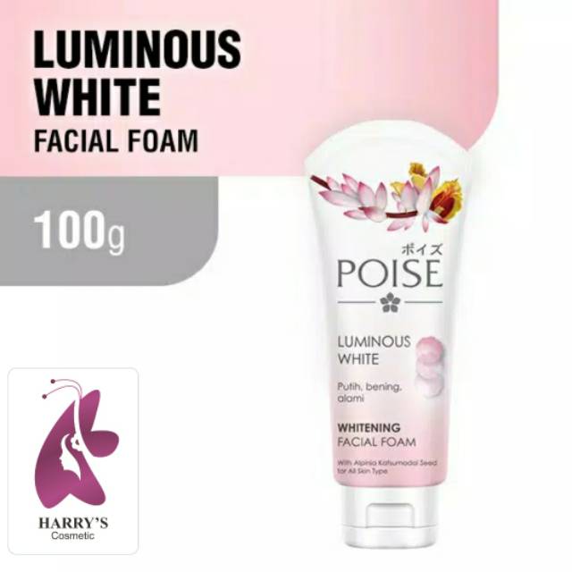 Poise Facial Foam Luminous white