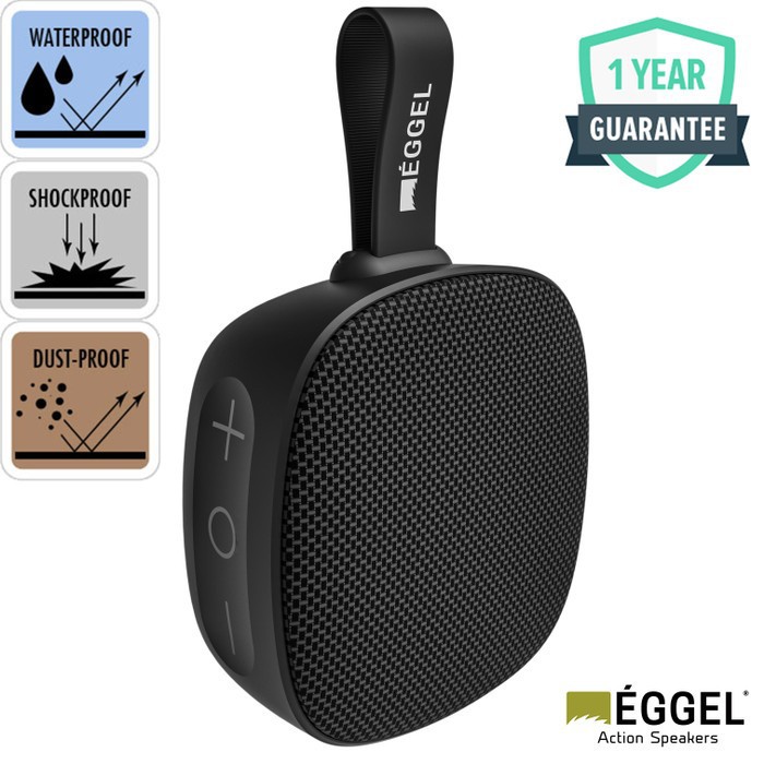 Speaker EGGEL FIT 2 Bluetooth Waterproof With FM Radio