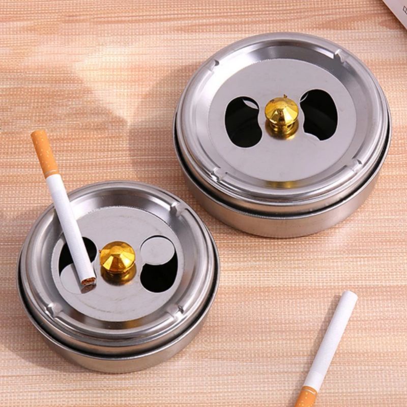 Asbak rokok putar stainless