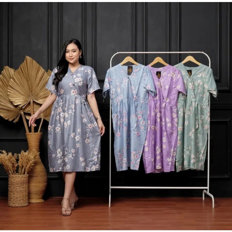 daster kimono bunga sakura busui