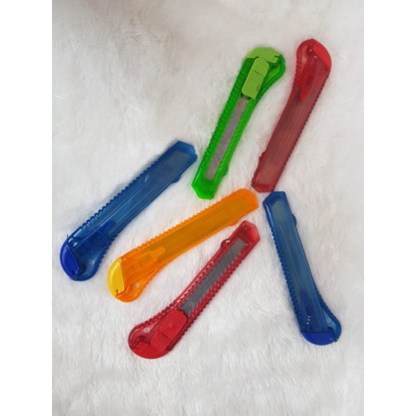 CUTTER BESAR WARNA RENCENGAN ( PER LUSIN)