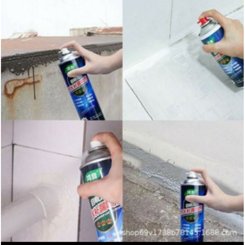 Spray Semprot Anti Bocor Leak Proof Spray 700ML / Proof Spray Roof Glue Exterior Wall