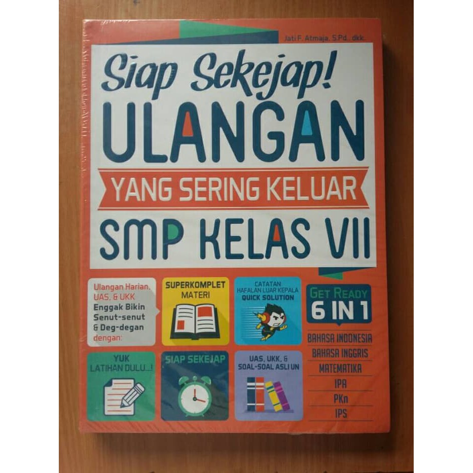 Siap Sekejap Ulangan Yang Sering Keluar Smp Kelas Vii Shopee