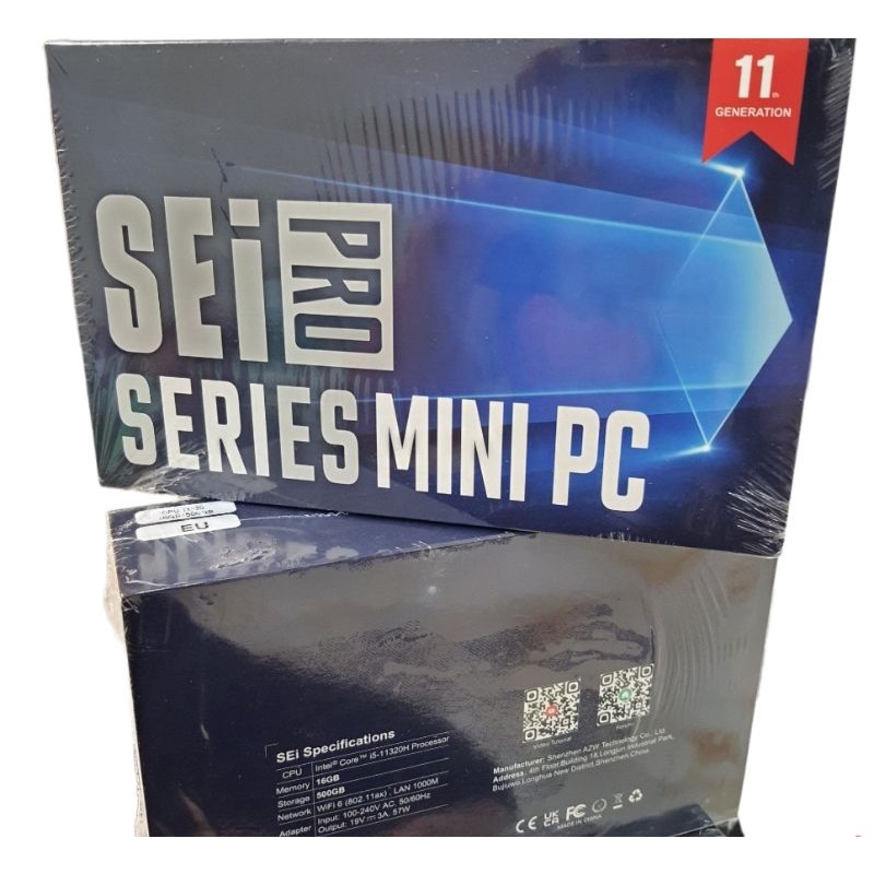 Mini PC Beelink Sei11 11th Intel i5-11320H 16/500GB SSD NVMe Windows 11