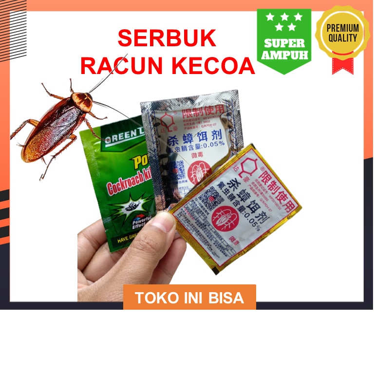 PEMBASMI KECOA SERBUK RACUN KECOA SUPER AMPUH MEMBASMI HINGGA KOLONI