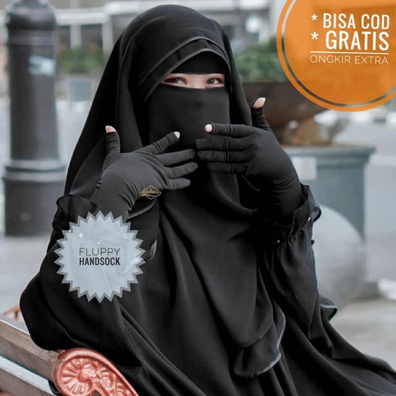 Sarung Tangan Yumna By Kaheci / Sarung Tangan Wanita Muslimah Touchscreen Polos
