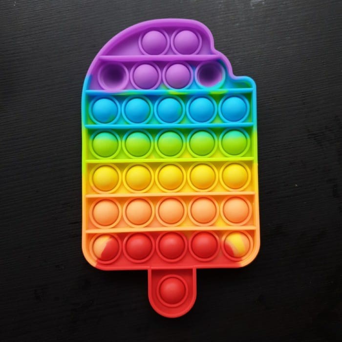 8T NEW FIDGET POP IT MURAH POP IT RAINBOW POP IT VIRAL TIKTOK-ICE CREAM RAINBOW