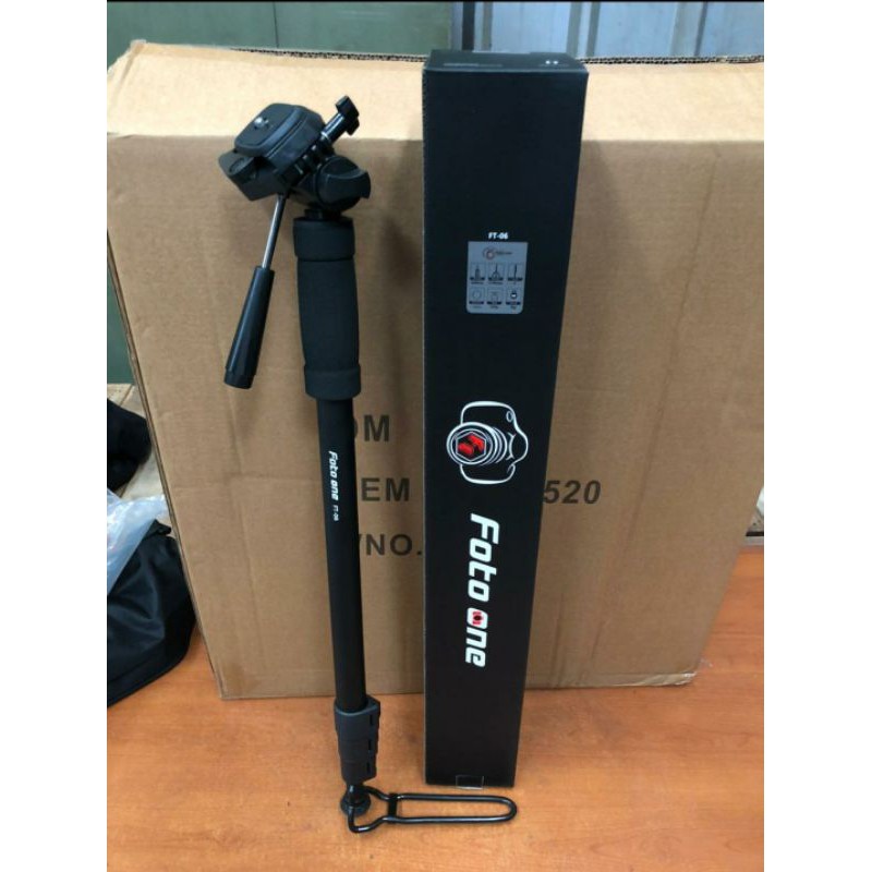 Monopod Foto One FT-06 /FT06 For DSLR Gopro Mirrorless Include Bag