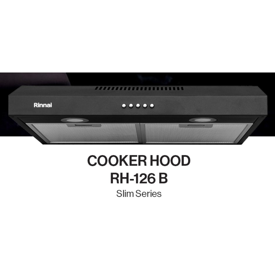 COOKER HOOD PENYEDOT ASAP RINNAI RH 126 B NEW PRODUCT