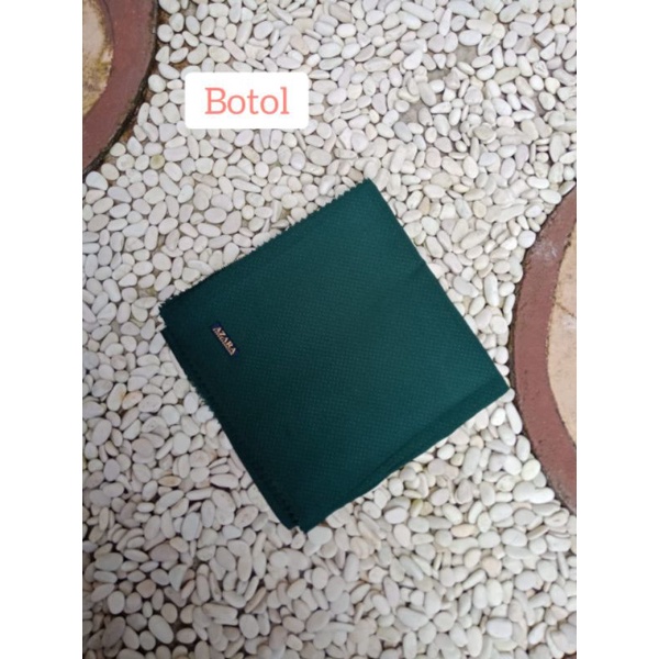 Segiempat Azara Nur Check Lc || Jilbab Square Potton || Segiempat Polos Murah Lc-Botol