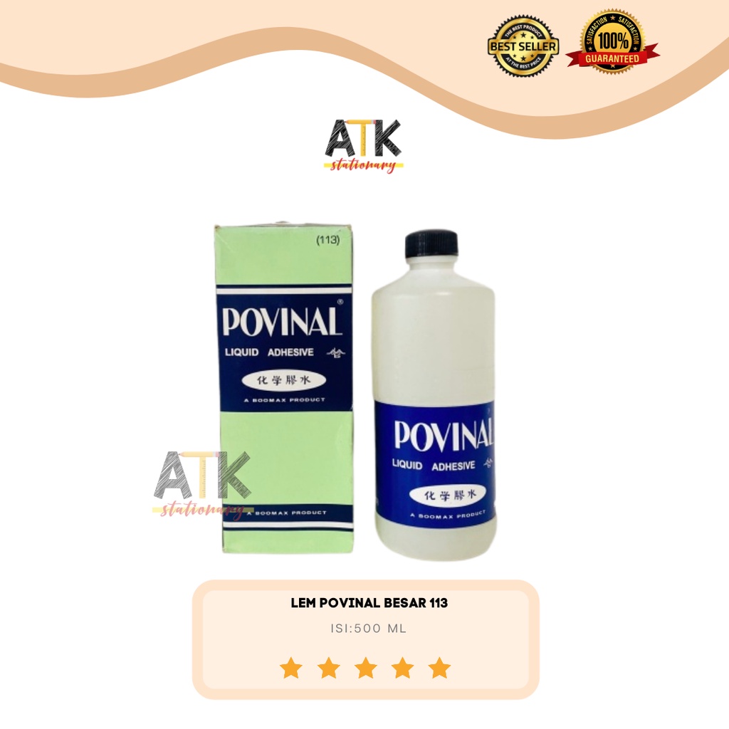 

Lem Povinal 113 Besar 500 ML atk