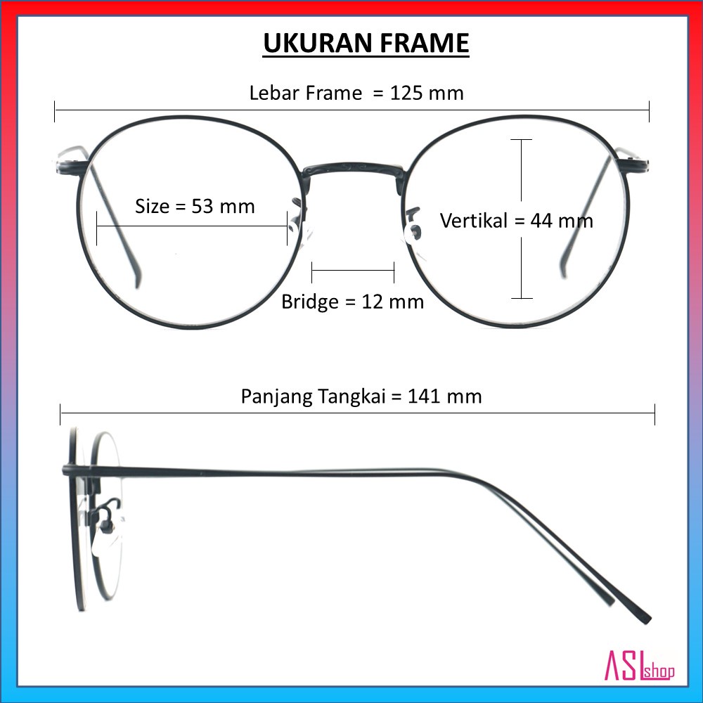 FRAME KACAMATA MINUS (5566)