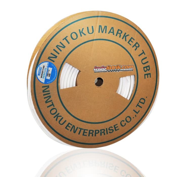 

idn.s31 Marker Tube Putih 7mm Nintoku OMT 7.0 Kabel Marker Label