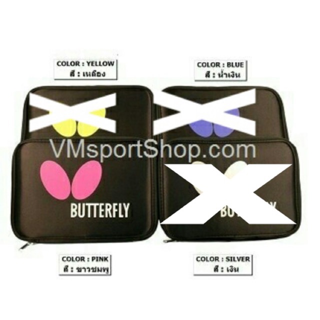 Butterfly Logo Case - Original Tas Case Wallet Bet Bat Pingpong