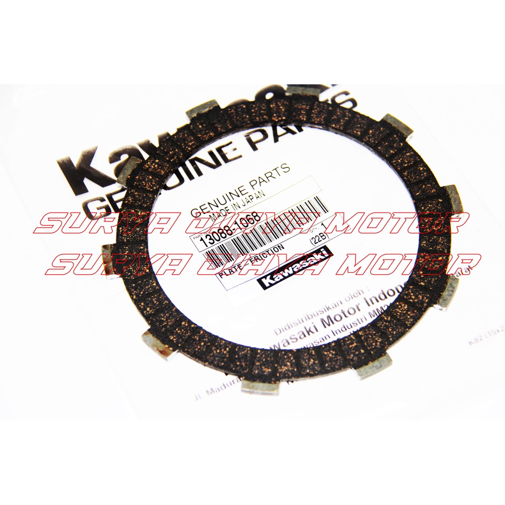 kampas kopling w175 w 175 original kawasaki 13088-1068 1pcs
