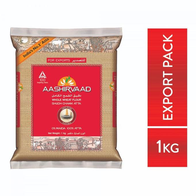 Premium Whole Wheat Flour | Aashirvaad Chakki Atta | Tepung Gandum