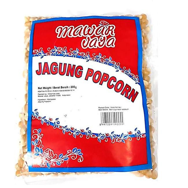 

(PROMO TERBARU) Mawar Jaya Jagung Popcorn 200gr x 2 Pcs