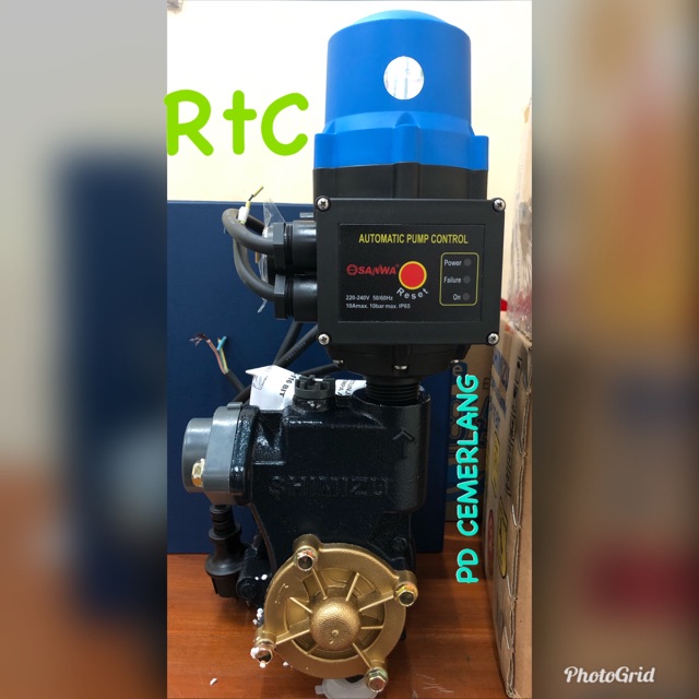 Pompa Booster Pendorong Air Otomatis Shimizu Booster Pump Shimizu Pendorong Shopee Indonesia