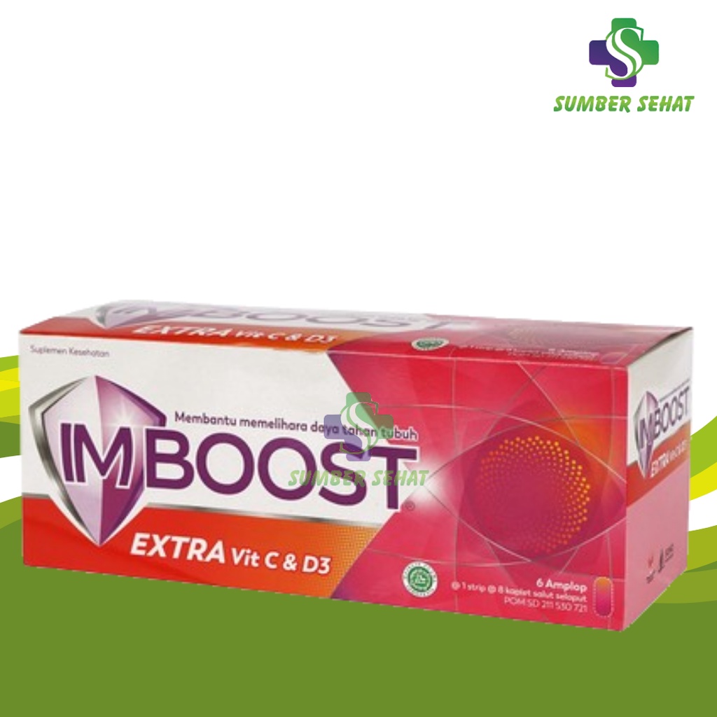 IMBOOST EXTRA VITAMIN C DAN D3 BOX 48 TABLET