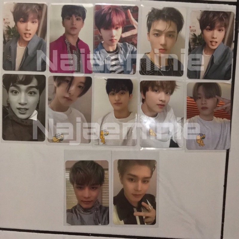 Photocard jisung boring, jaemin arrival, mark chilling, haechan mfal
