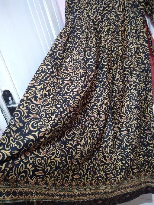 Gamis Batik Tuneeca Kombinasi Size S M L Xl Xxl