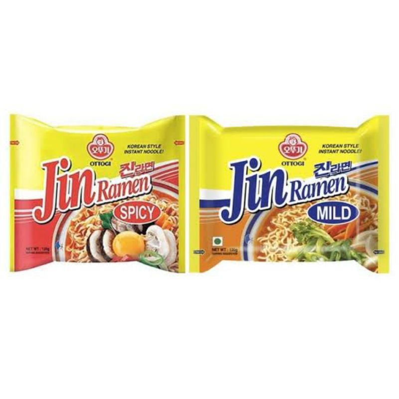 

Ottogi Mie Instan Korea Jin Ramen 120gr