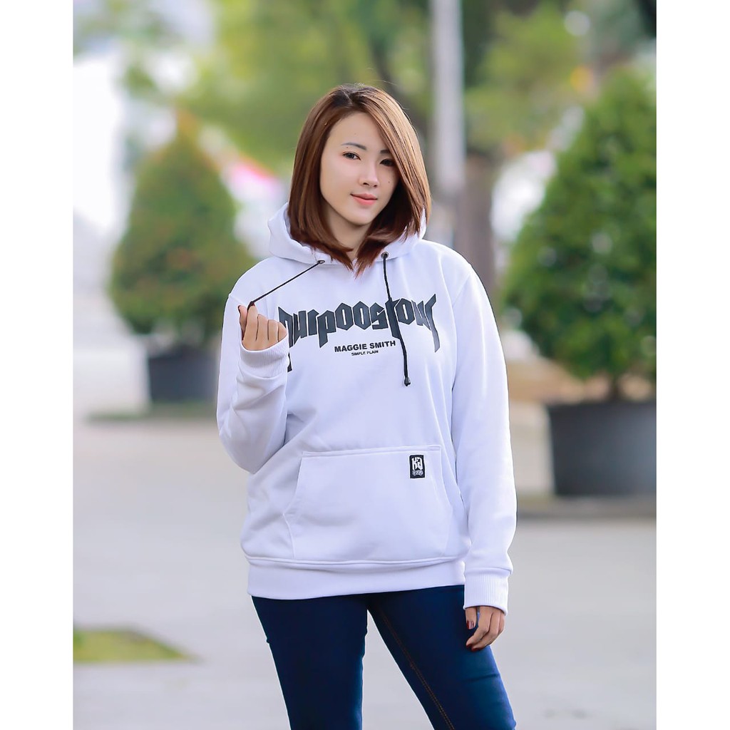 Sweater Hoodie Purpoostour Sporty Unisex