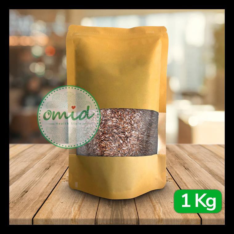 

NEW! 1KG - ORGANIC BROWN FLAXSEED | BIJI RAMI COKLAT ORGANIK MURAH